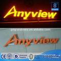 3D business signage store front advertising epoxy resin channel letter